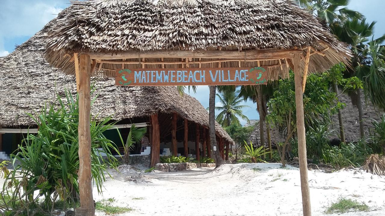 Matemwe Beach Village Eksteriør billede